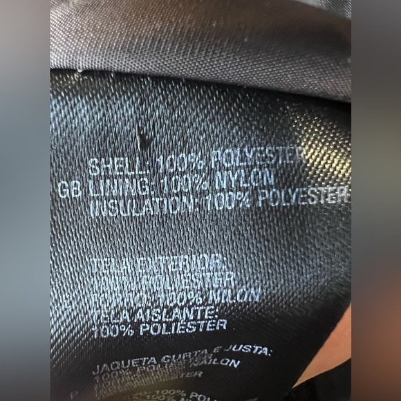 B15.28 The North Face Plaid Puffer Jacket Brown/Tan Women’s Small - Picture 8 of 8